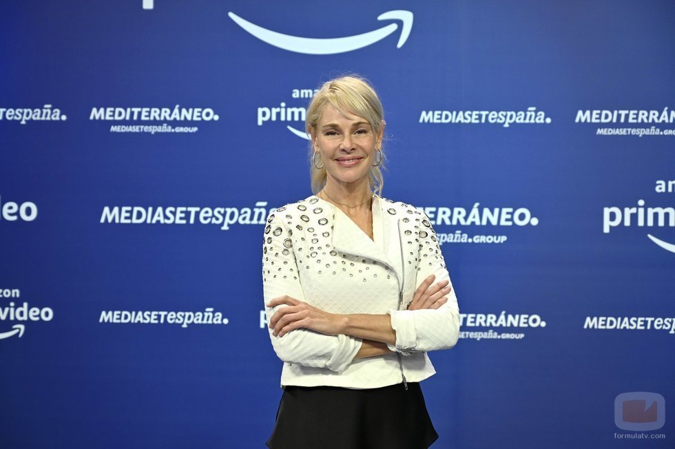 Belén Rueda ('Madres') en la presentación del acuerdo entre Mediaset España y Amazon
