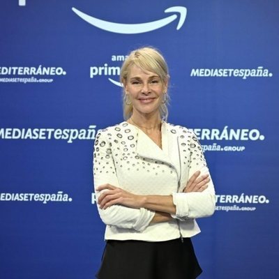 Belén Rueda ('Madres') en la presentación del acuerdo entre Mediaset España y Amazon