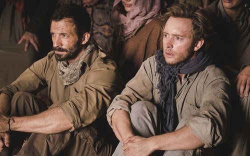 Jero y Toni, durante su secuestro en el 20x16 de 'Cuéntame cómo pasó'