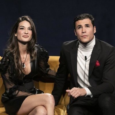 Estela Grande y Kiko Jiménez, en la Gala 5 de 'El tiempo del descuento'