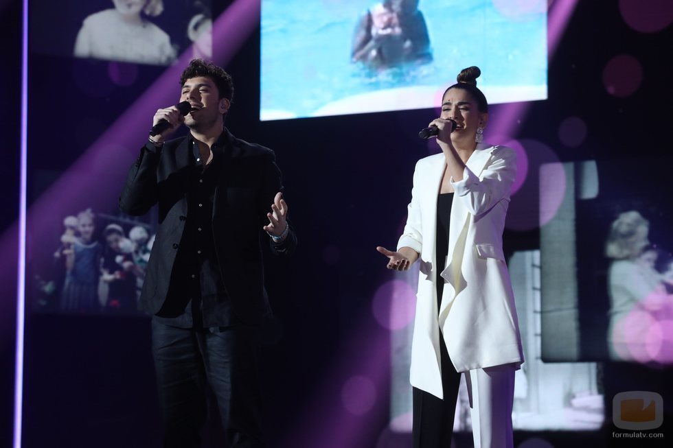 Javy y Anaju, dúo en la Gala 4 de 'OT 2020'