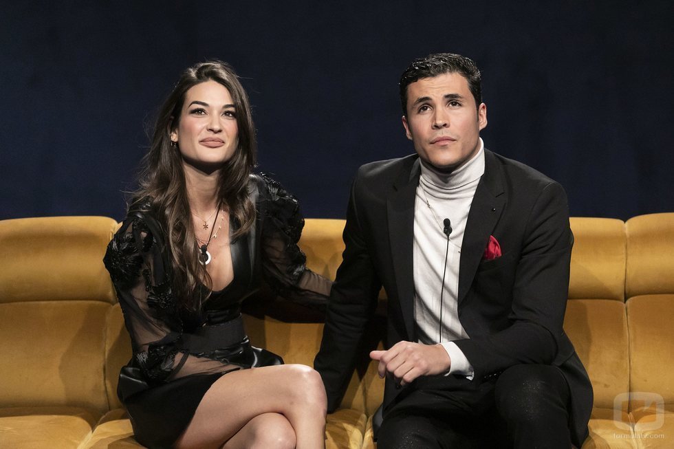 Kiko Jiménez y Estela Grande, en la Gala 5 de 'El tiempo del descuento' 