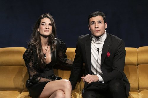 Kiko Jiménez y Estela Grande, en la Gala 5 de 'El tiempo del descuento' 