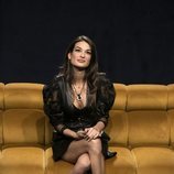 Estela Grande en el sofá, en la Gala 5 de 'El tiempo del descuento'