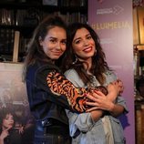 Paula Usero y Carol Rovira en la presentación de '#Luimelia'