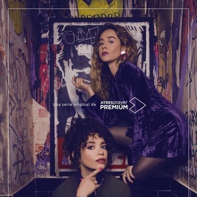 Cartel vertical de '#Luimelia', serie de Atresplayer Premium