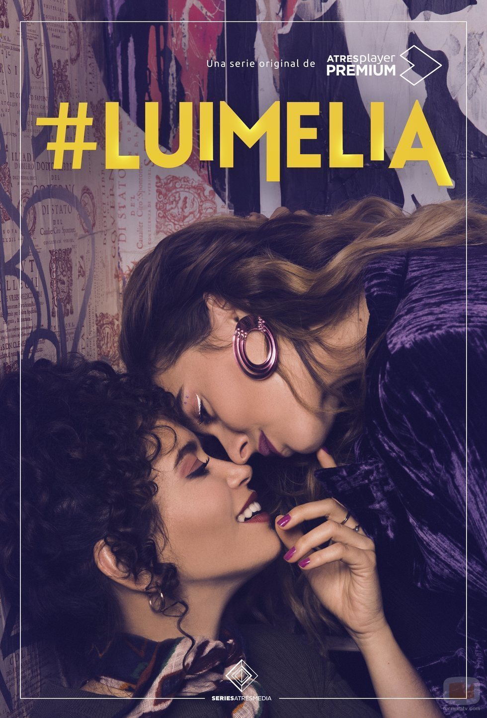 Luisita y Amelia en el cartel de '#Luimelia', spin-off de 'Amar es para siempre'