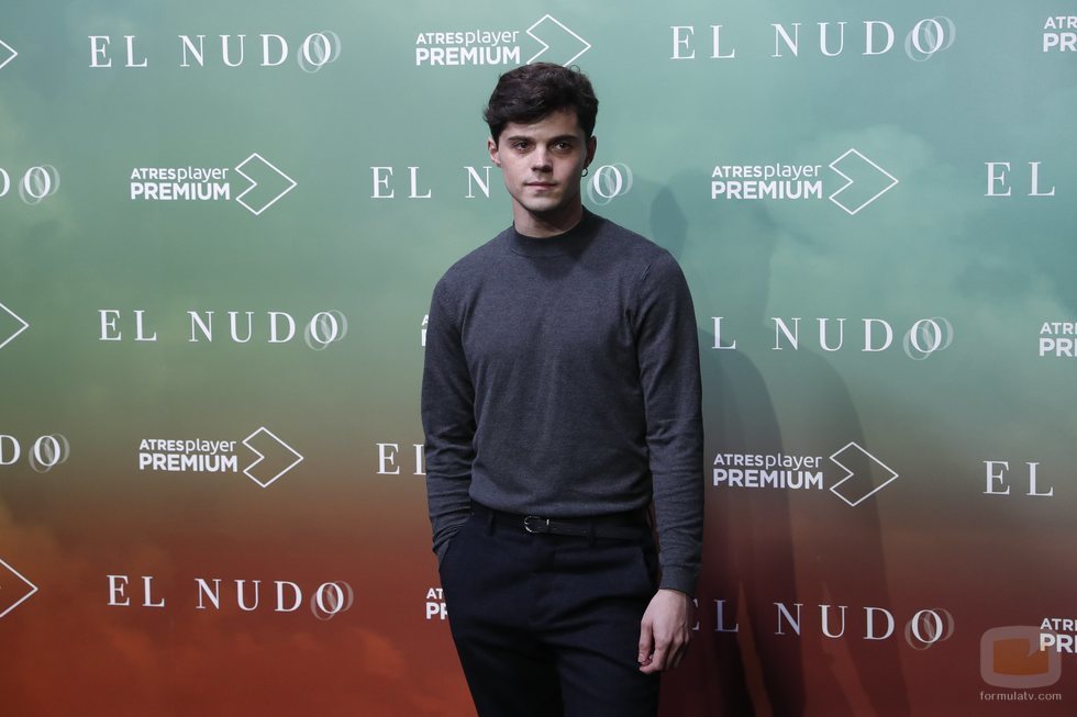 Javier Morgade en la premiere de 'El nudo'