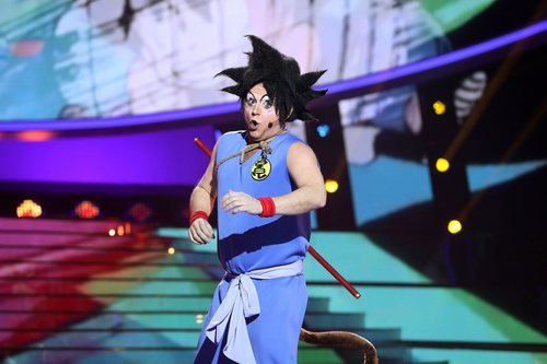 El Monaguillo es Son Goku en la Gala 6 de 'Tu cara me suena 8'