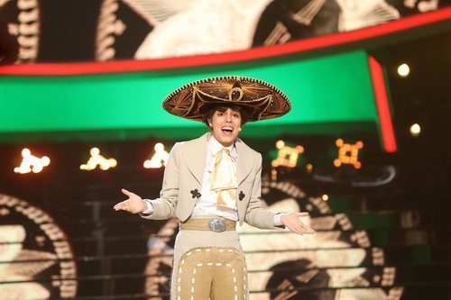 Nerea Rodríguez imita a Pepito Fernández en la Gala 6 de 'Tu cara me suena 8'