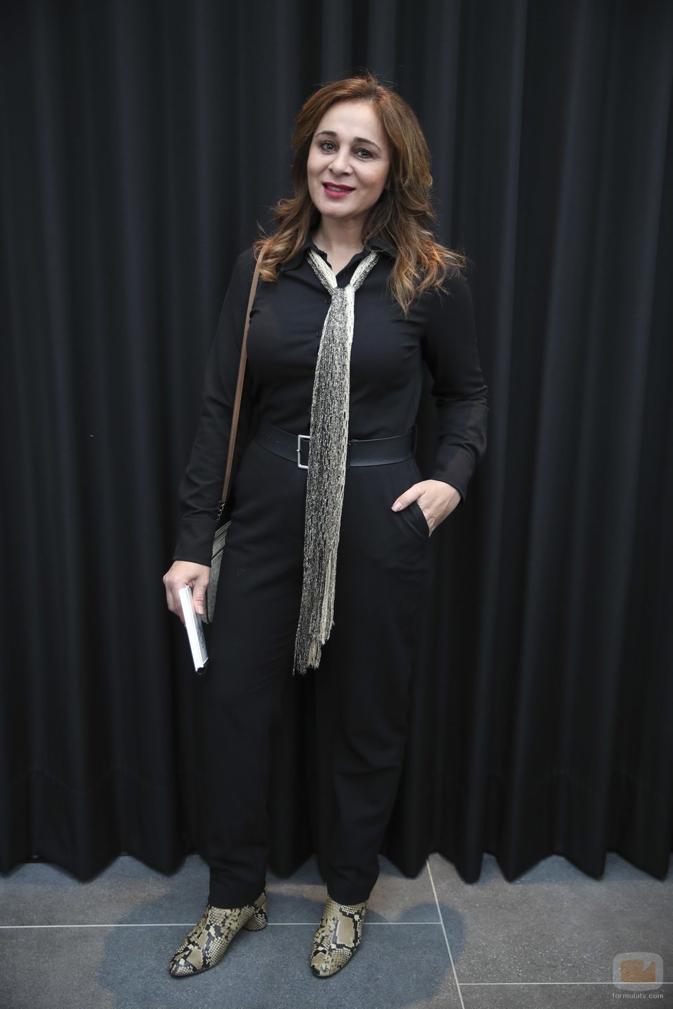 Ana María Aldón en la pasarela Cibeles Fashion Week 2019