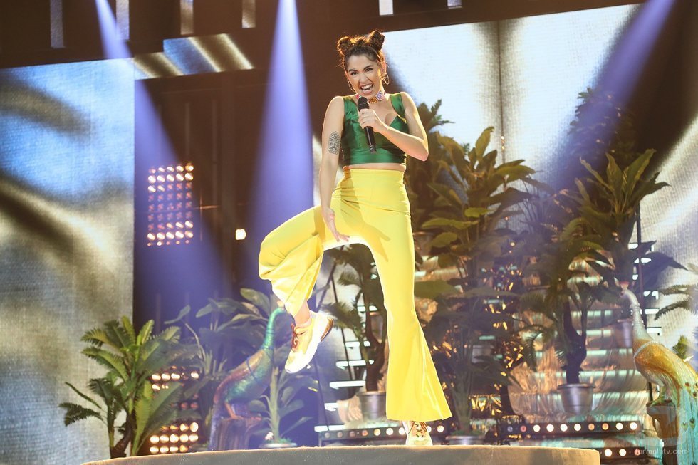 Anaju, en su actuación en la Gala 5 de 'OT 2020'