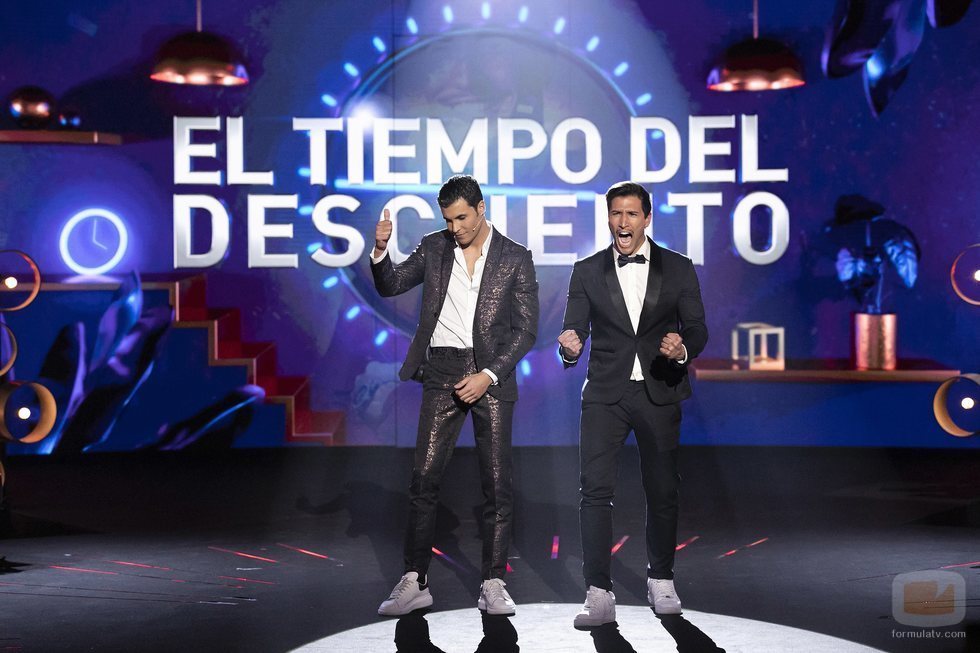 Gianmarco y Kiko Jiménez conocen la decisión de la audiencia en 'El tiempo del descuento'