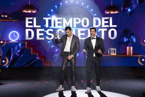 Gianmarco y Kiko Jiménez conocen la decisión de la audiencia en 'El tiempo del descuento'