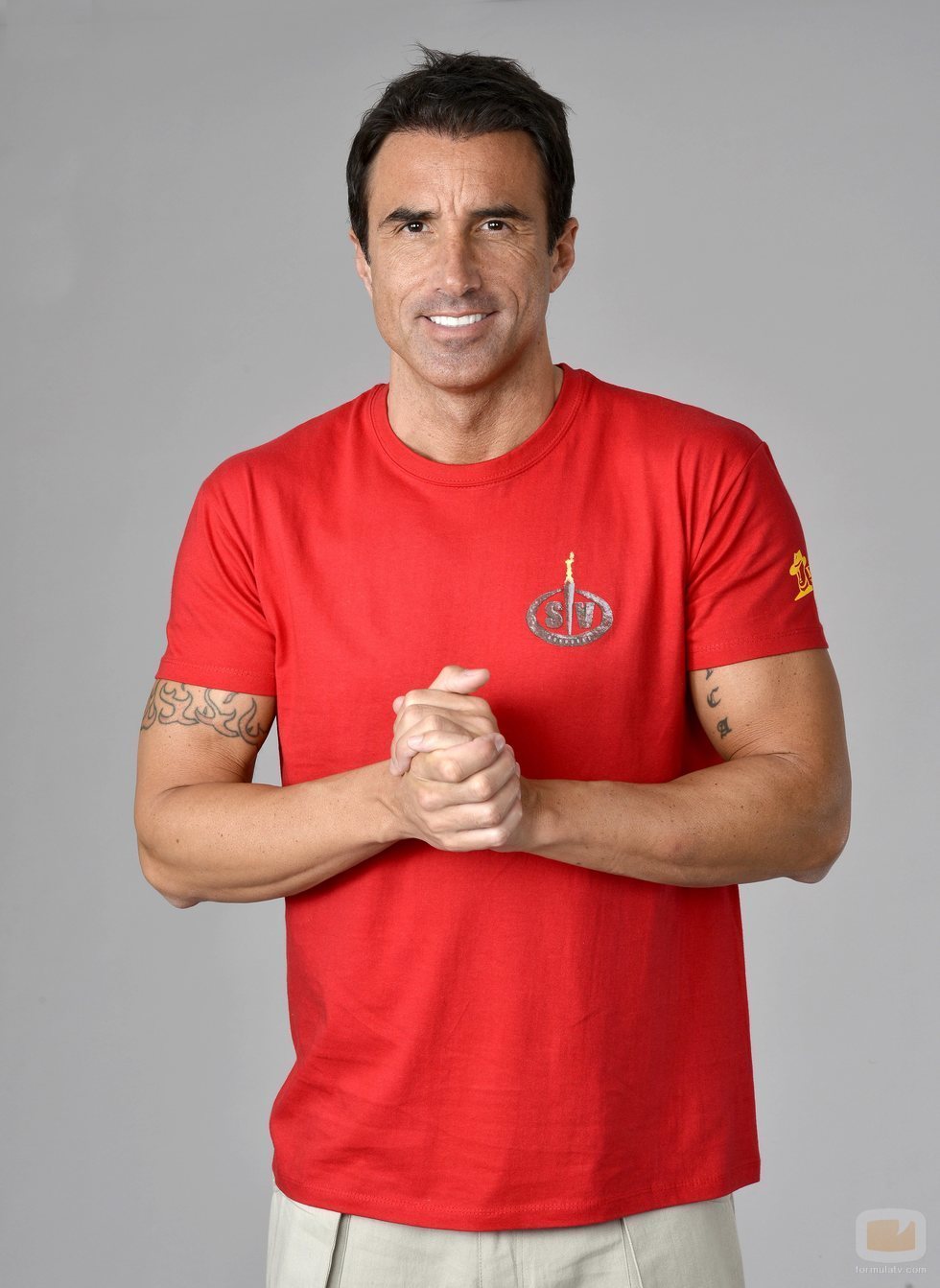 Hugo Sierra posa como concursante de 'Supervivientes 2020'