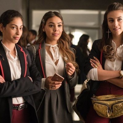 Nadia, Lu y Rebeca en la temporada 3 de 'Élite'