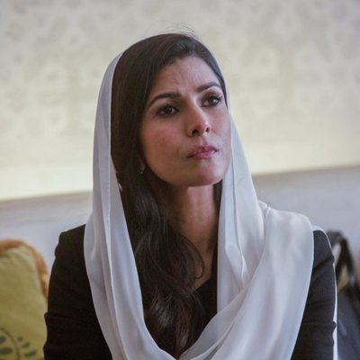 Tasneem Qureshi (Nimrat Kaur), muy seria en la octava temporada de 'Homeland'