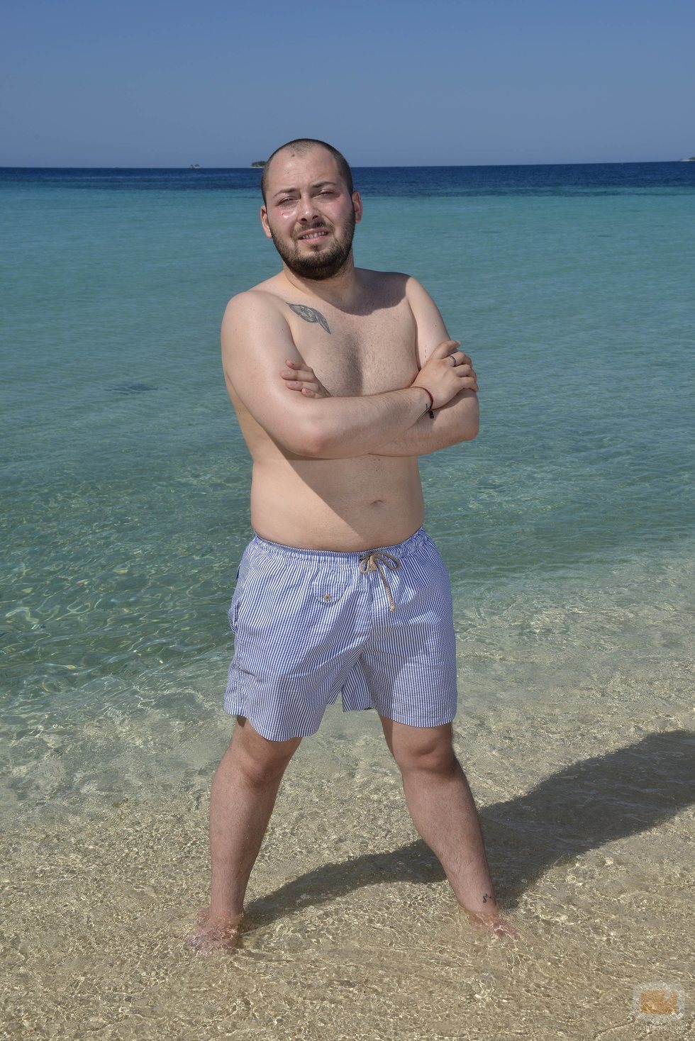 José Antonio Avilés, de 'Supervivientes 2020', posa en bañador en la playa de Honduras