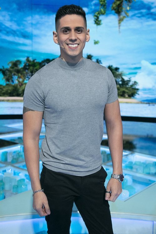 Christofer Guzmán posa en la Gala 1 de 'Supervivientes 2020'