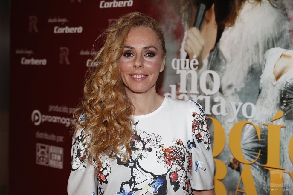 Rocío Carrasco en la presentación de 'Qué no daría yo por ser Rocío Jurado'