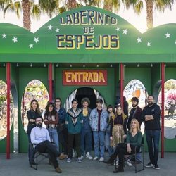 Protagonistas y creadores de 'Paraíso', serie de Movistar+