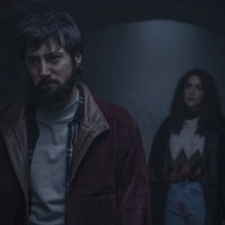 Iñaki Ardanaz y Macarena García en 'Paraíso', serie de Movistar+