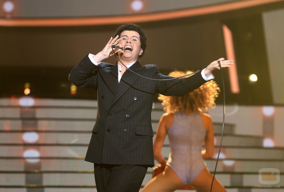 Cristina Ramos imita a José Vélez en la Gala 7 de 'Tu cara me suena 8'