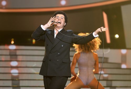 Cristina Ramos imita a José Vélez en la Gala 7 de 'Tu cara me suena 8'