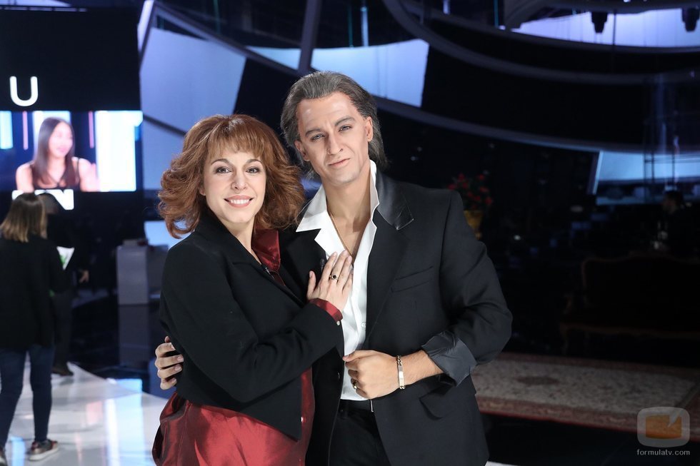 Jorge González y Gisela en la Gala 7 de 'Tu cara me suena 8'