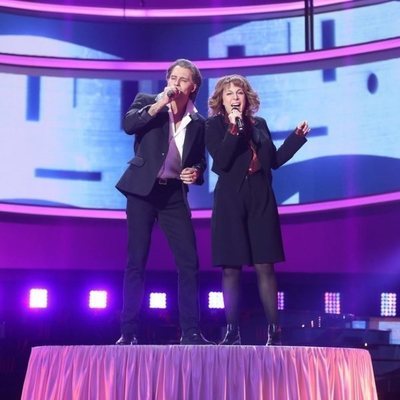 Jorge González y Gisela son Bill Medley y Jennifer Warnes en la Gala 7 de 'Tu cara me suena 8'