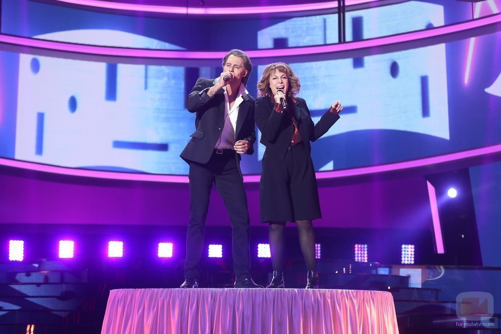 Jorge González y Gisela son Bill Medley y Jennifer Warnes en la Gala 7 de 'Tu cara me suena 8'