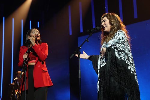 Nia canta junto a Estrella Morente en la Gala 6 de 'OT 2020'