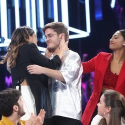 Gèrard, favorito en la Gala 6 de 'OT 2020', recibe el ánimo de Anaju y Nia