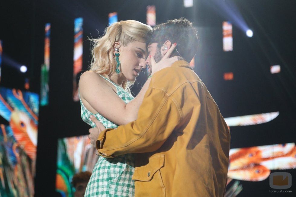 Rafa y Samantha interpretan "La lista de la compra" en la Gala 6 de 'OT 2020'