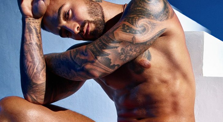 Maluma despliega todo su erotismo para la campaña Calvin Klein 2020