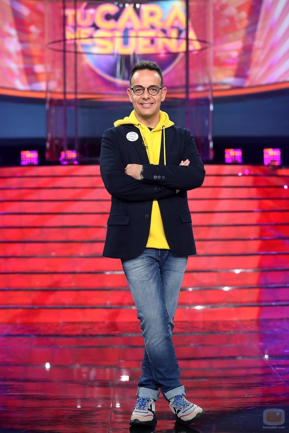 Àngel Llàcer, en la Gala 8 de 'Tu cara me suena 8'