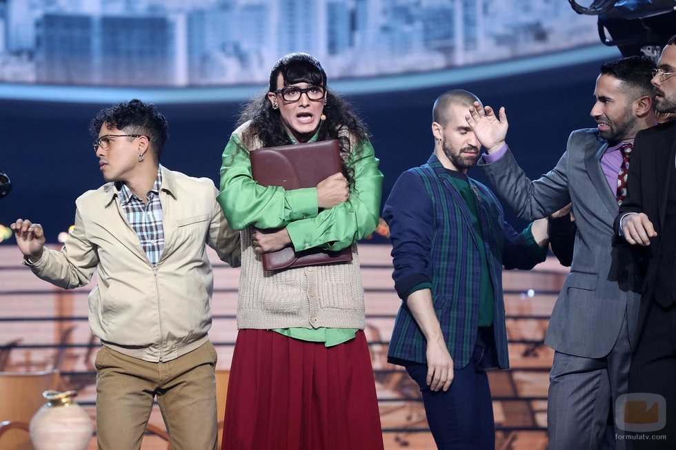Jorge González es Betty la fea en la Gala 8 de 'Tu cara me suena 8'