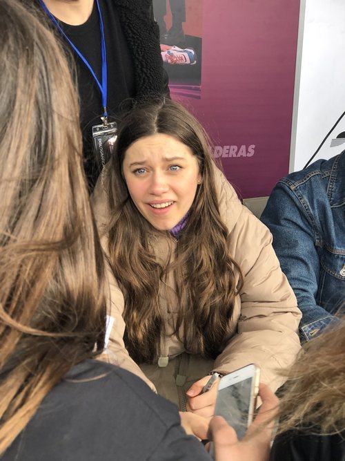 Eva, en las primeras firmas de discos de 'OT 2020'