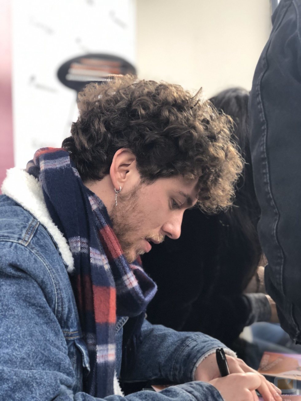 Jesús, en las firmas de discos de 'OT 2020'