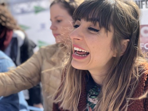 Maialen, en las firmas de discos de 'OT 2020'