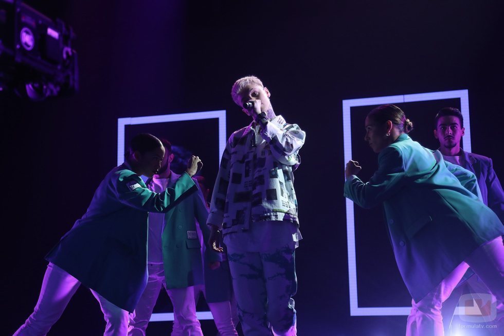 Hugo Cobo interpreta "Genius" en la Gala 7 de 'OT 2020'