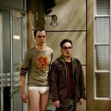 Sheldon y Leonard en 'The Big Bang Theory'