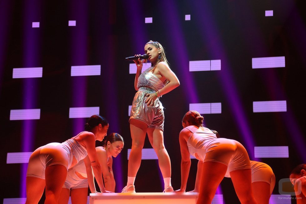 Anaju canta "Tusa" en la Gala 7 de 'OT 2020'