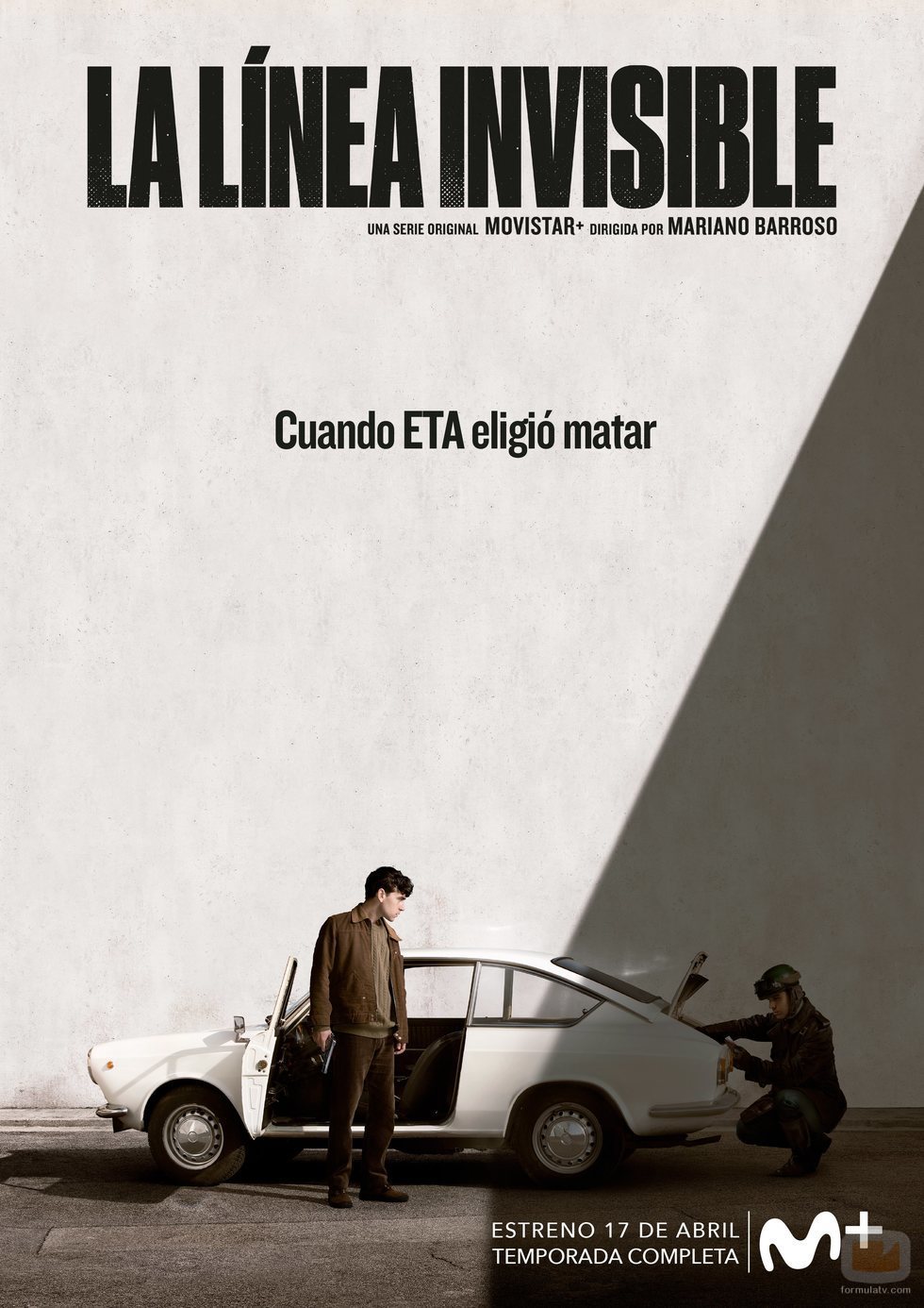 Póster promocional de 'La línea invisible'