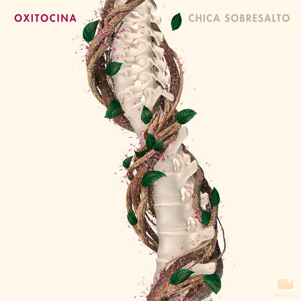 Portada de "Oxitocina", single de Chica Sobresalto ('OT 2020')