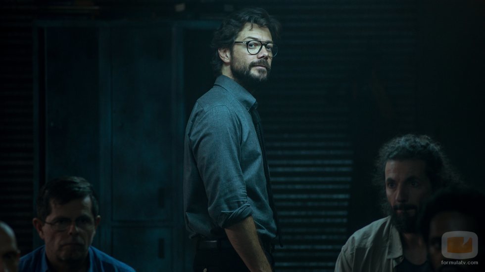 Álvaro Morte, como El Profesor en la parte 4 de 'La Casa de Papel'