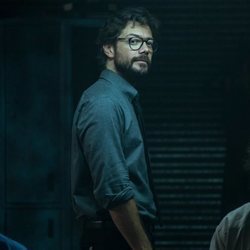 Álvaro Morte, como El Profesor en la parte 4 de 'La Casa de Papel'