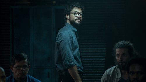 Álvaro Morte, como El Profesor en la parte 4 de 'La Casa de Papel'