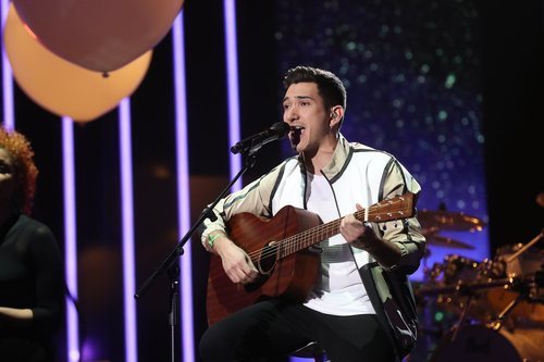 Bruno canta "La puerta violeta" en la Gala 8 de 'OT 2020'