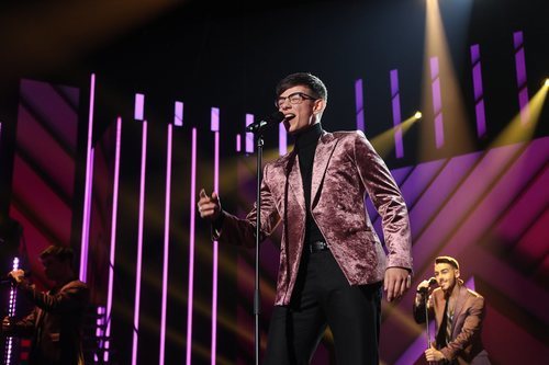 Flavio canta "Man, I feel like a woman" en la Gala 8 de 'OT 2020'